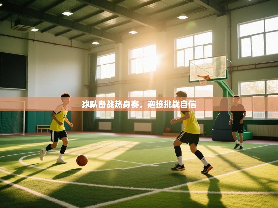 球队备战热身赛，迎接挑战自信