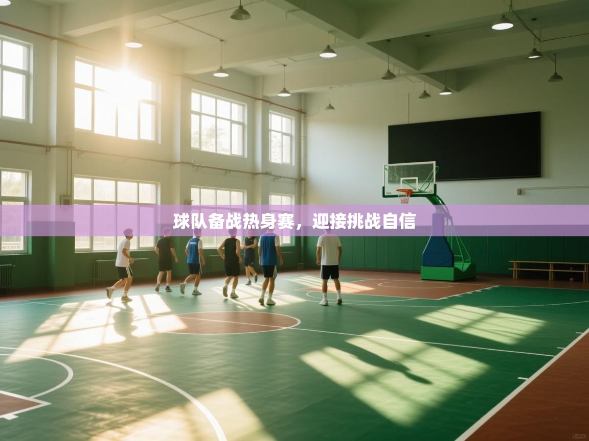 球队备战热身赛，迎接挑战自信