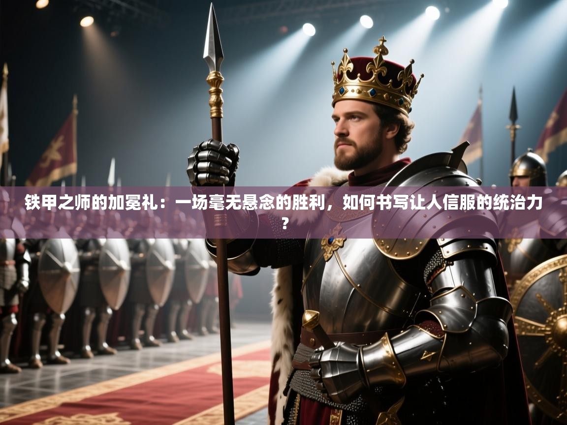 铁甲之师的加冕礼：一场毫无悬念的胜利，如何书写让人信服的统治力？  第1张